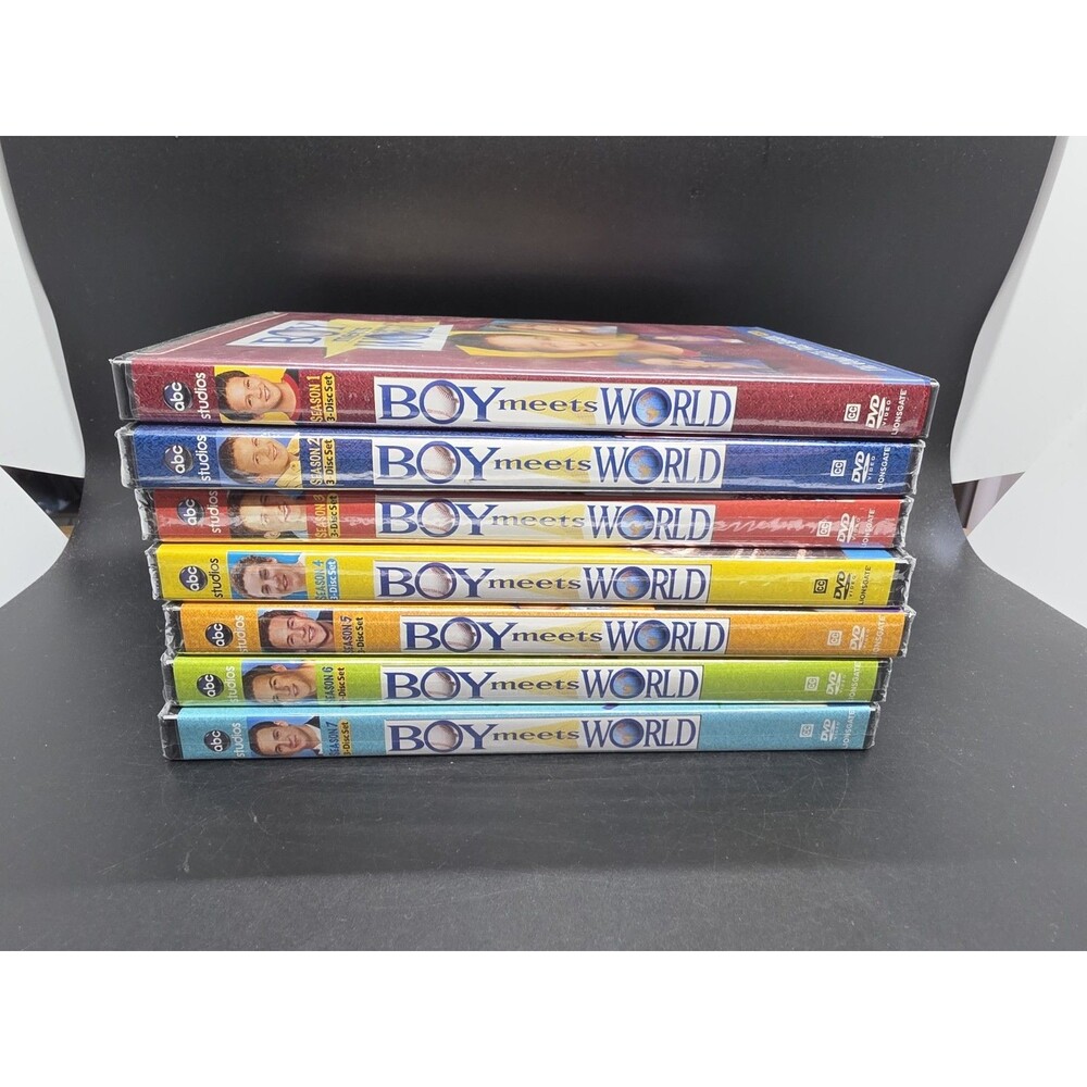 Boy Meets World Complete Series Seasons 1-7 (21 DVD Set) All New Except Season 1